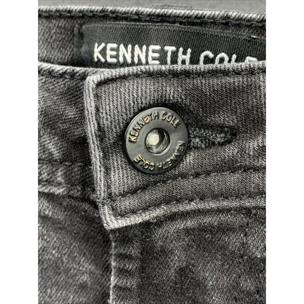 Kenneth Cole New York  Denim Jeans Men's Slim Fit Black Size 32X32 - Picture 12 of 16